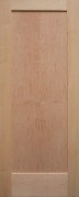 1 Panel Flat Maple